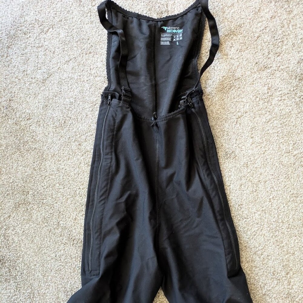 Marena Recovery Women's Black Compression Overalls
